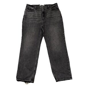 abercrombie fitch jeans 90's women Ankle Straight Super High Rise 32 14r